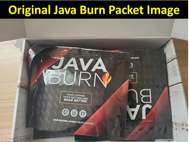 Real or Original Java Burn Packet Image